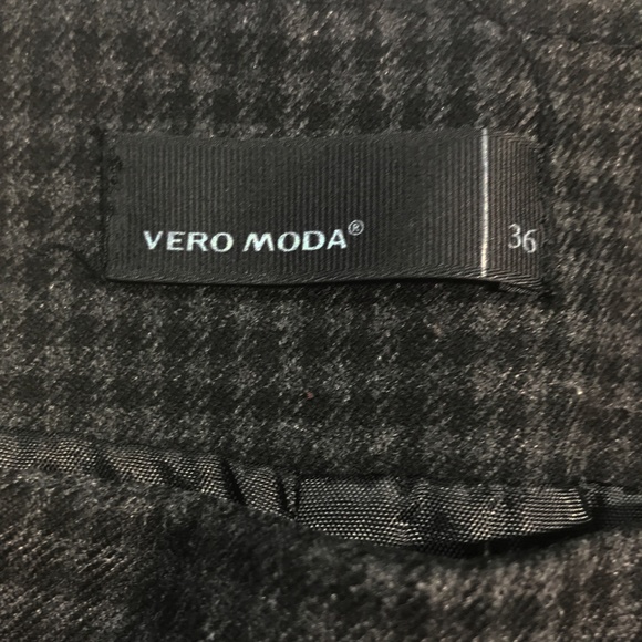 Vera Modo Houndstooth Pencil Skirt Size 36 - Picture 4 of 5